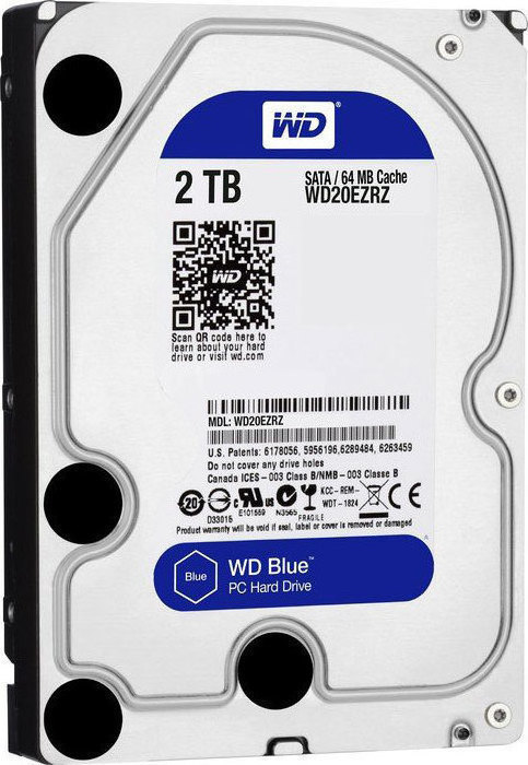 ΔΙΣΚΟΣ HDD WD BLUE 2TB 3.5″