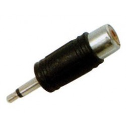 ADAPTOR 2.5mm² MONO/RCA ΘΗΛΥΚΟ