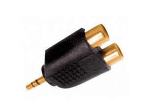 ADAPTOR 3.5mm² STEREO/2XRCA ΘΗΛΥΚΟ