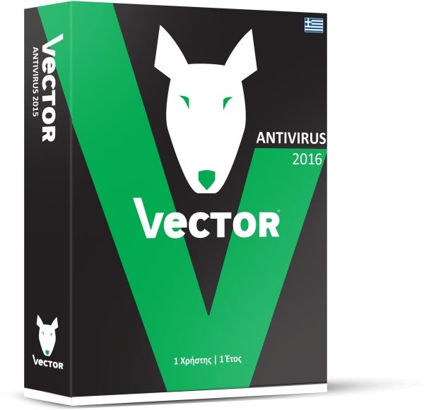 ANTIVIRUS VECTOR 2016 1 USER-1 YEAR