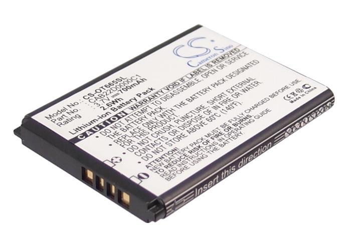 ΜΠΑΤΑΡΙΑ ΚΙΝΗΤΟΥ ΣΥΜΒΑΤΗ ΓΙΑ ALCATEL 2012D