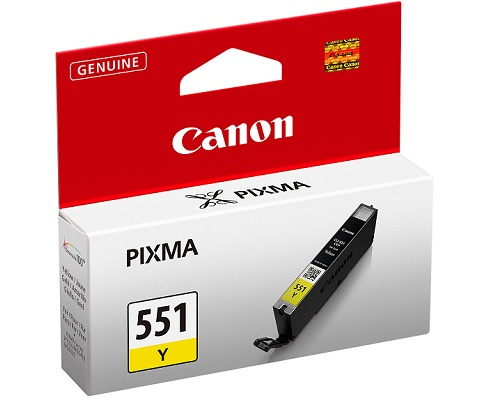 ΜΕΛΑΝΙ CANON CLI-551Y P7250 YEL CRTR