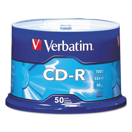 CD-R VERBATIM 700mb 52x (50 PACK)