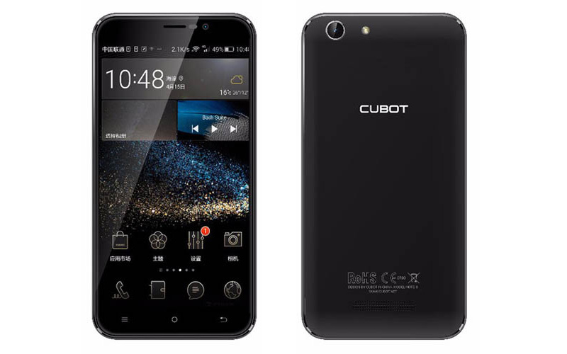 ΚΙΝΗΤΟ CUBOT NOTE S 5.5 2GB 16GB BLACK