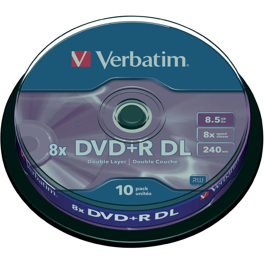 DVD+R DL 8.5GB VERBATIM