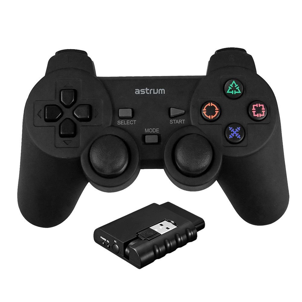 GAMEPAD ΧΕΙΡΙΣΤΗΡΙΟ WIRELESS PC-PS2 3IN1