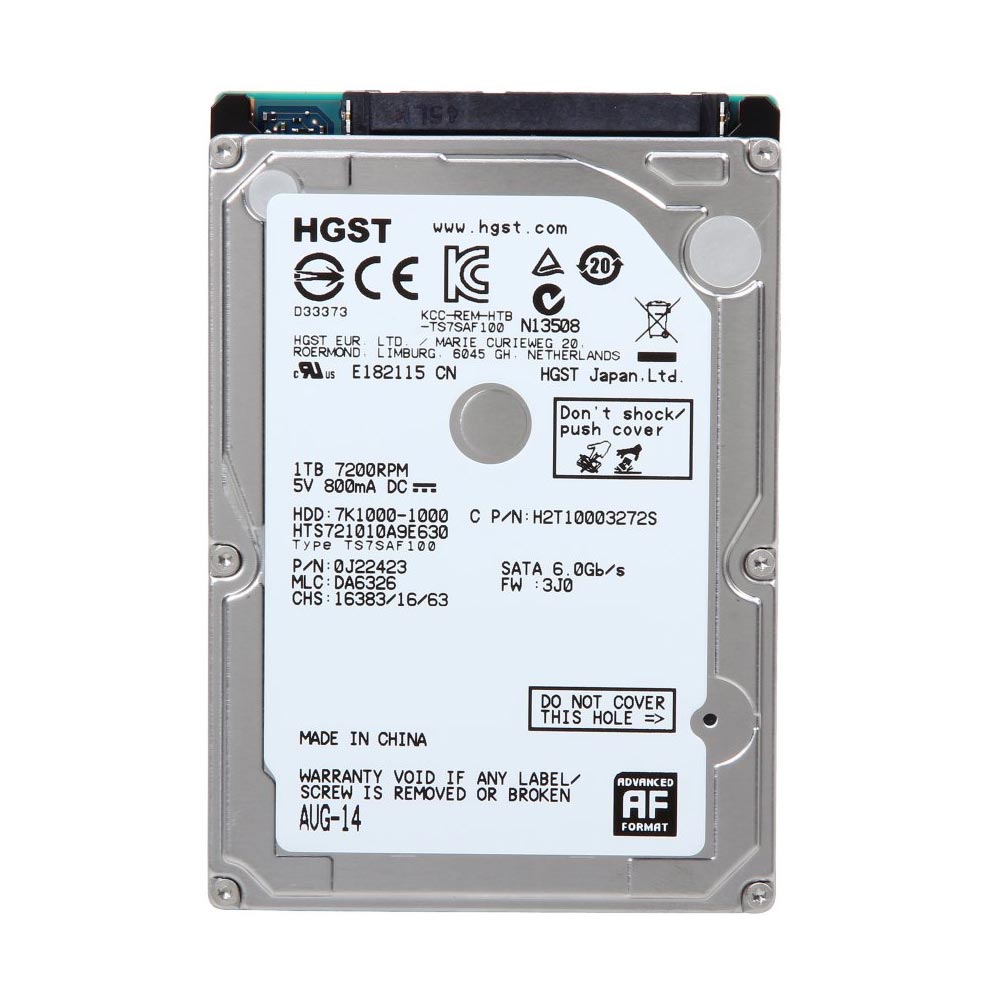 ΔΙΣΚΟΣ HDD HGST 1TB 2.5 SATA 7200RPM