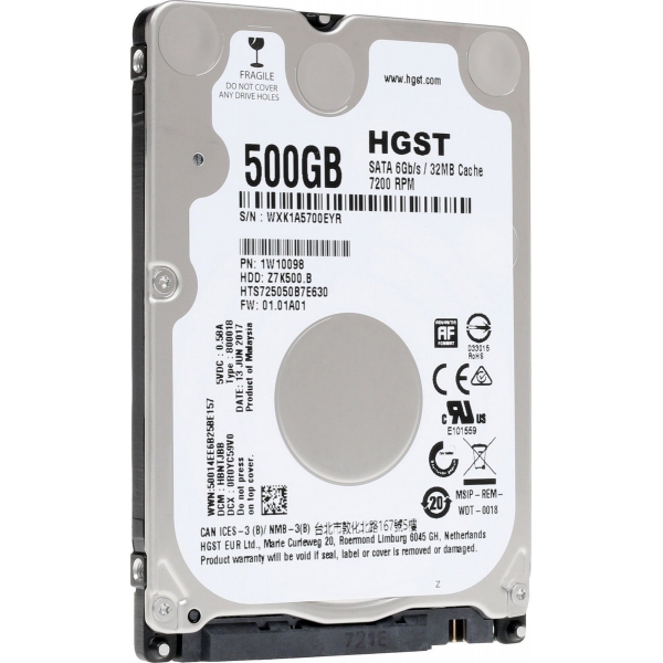 ΔΙΣΚΟΣ HDD HITACHI 500GB 2.5 SATA