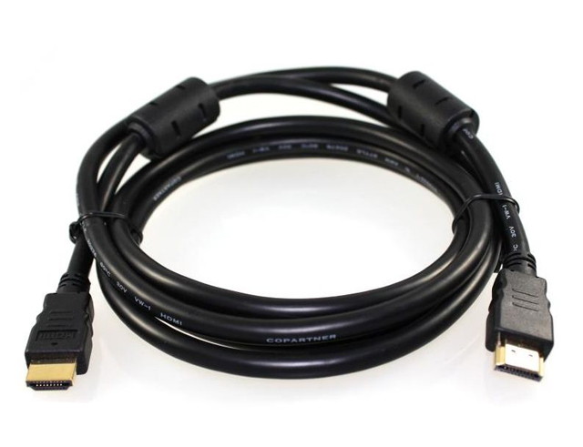 ΚΑΛΩΔΙΟ HDMI (M) ΣΕ HDMI (M) 1.4 ΕΠΙΧΡΥΣΟ ΜΑΥΡΟ 5M