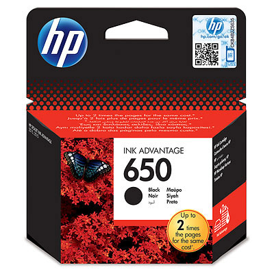 ΜΕΛΑΝΙ HP INKJET No 650 BLACK