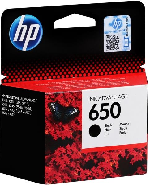 ΜΕΛΑΝΙ HP 650  COLOUR INK ADVANTAGE