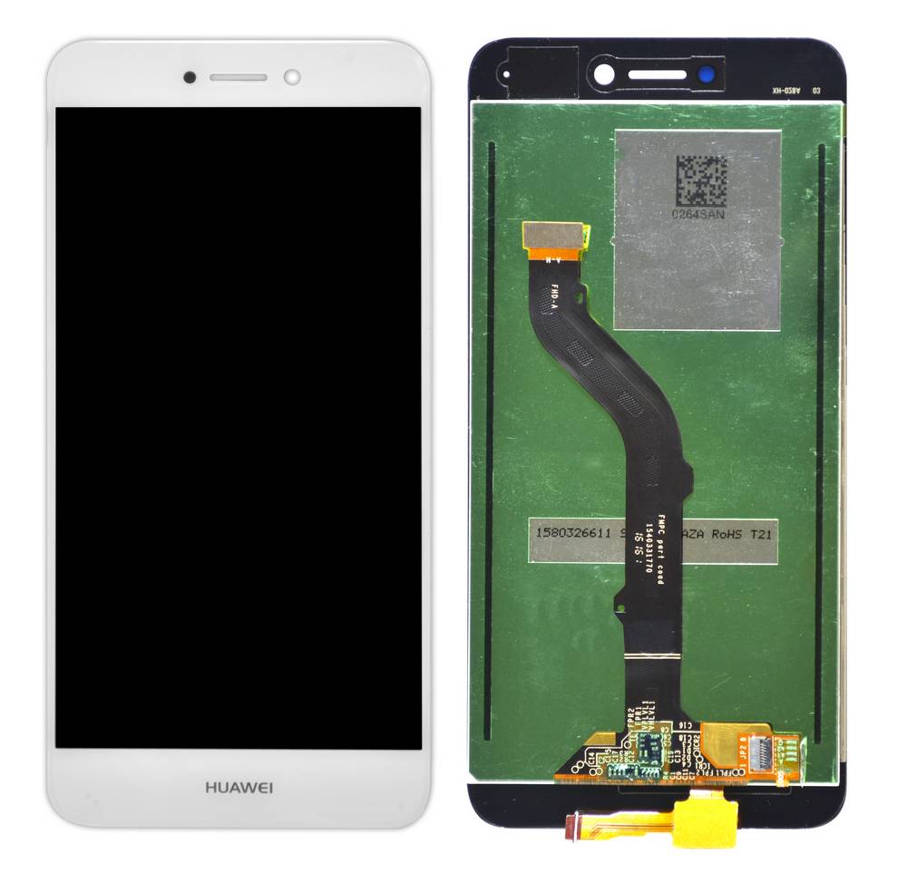 ΟΘΟΝΗ LCD ΜΕ ΜΗΧΑΝΙΣΜΟ ΑΦΗΣ ΓΙΑ HUAWEI P8 / P9 LITE 2017 WHITE