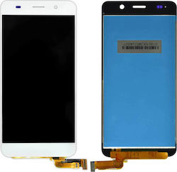 ΟΘΟΝΗ LCD ΜΕ ΜΗΧΑΝΙΣΜΟ ΑΦΗΣ ΓΙΑ HUAWEI Y6 WHITE