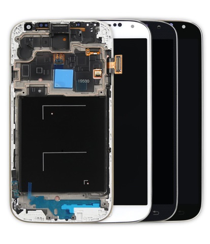 ΟΘΟΝΗ LCD ΓΙΑ S4 (i9506) WITH FRAME BLACK