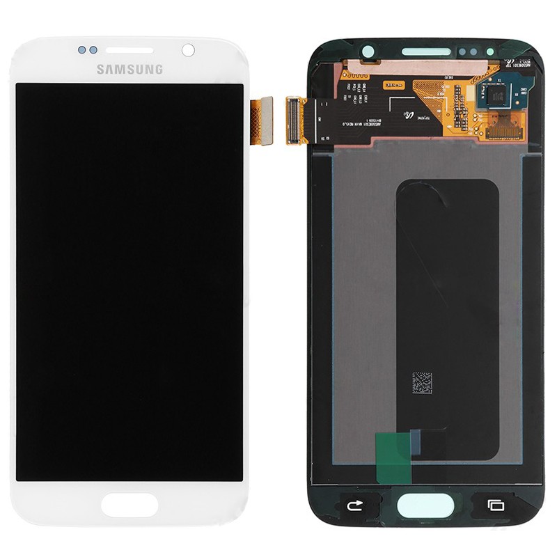 LCD ORIGINAL SAMSUNG S6 / G920F WHITE GH97-17260B