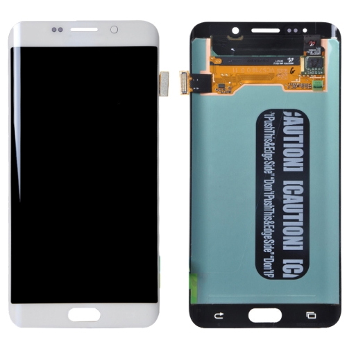 LCD ORIGINAL SAMSUNG S6 EDGE/G925 WHITE GH97-17162B