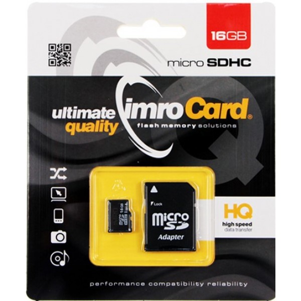 ΜΝΗΜΗ MICRO SD 16GB MOXOM ULTRA FAST