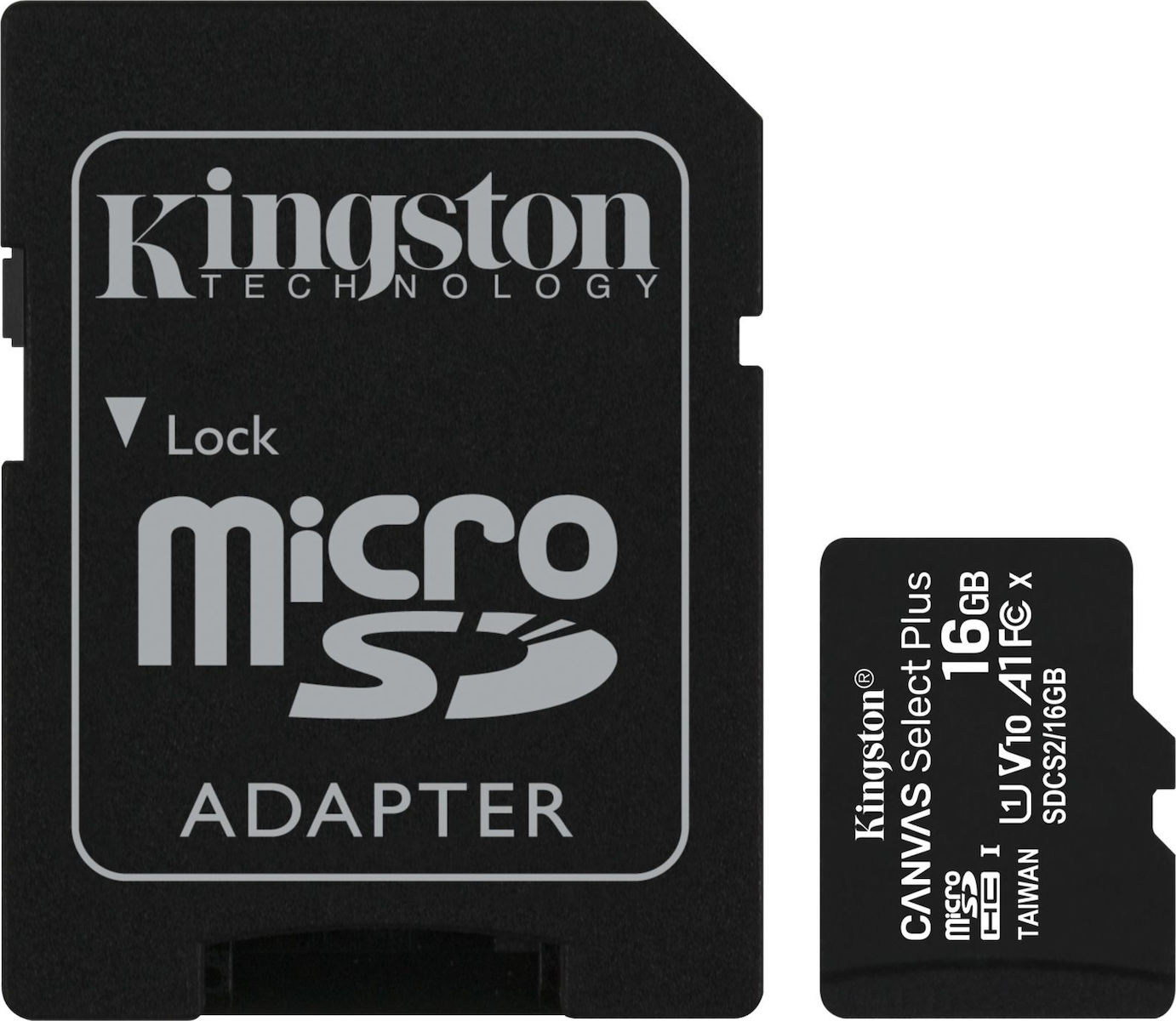 ΜΝΗΜΗ MICRO SD 16GB KINGSTONE PLUS