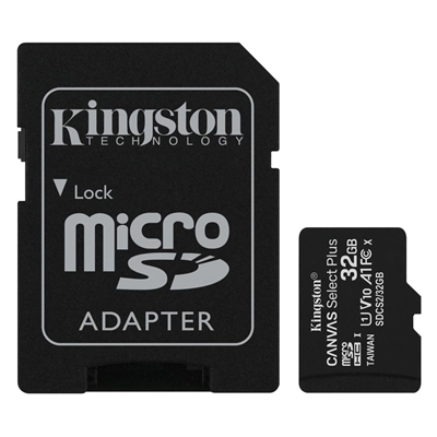 ΜΝΗΜΗ MICRO SD 32GB KINGSTONE CANVAS SELECT PLUS