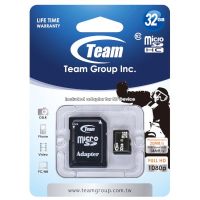 ΜΝΗΜΗ MICRO SD 32GB TEAMGROUP C10