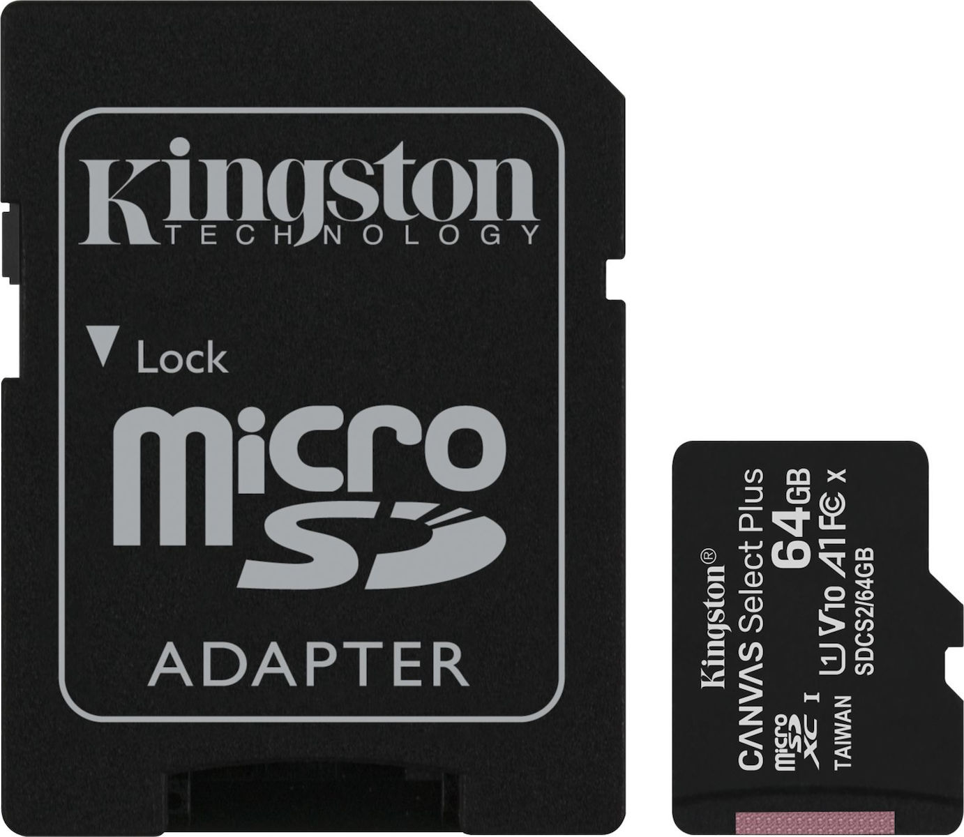 ΜΝΗΜΗ MICRO SD 64GB KINGSTONE PLUS