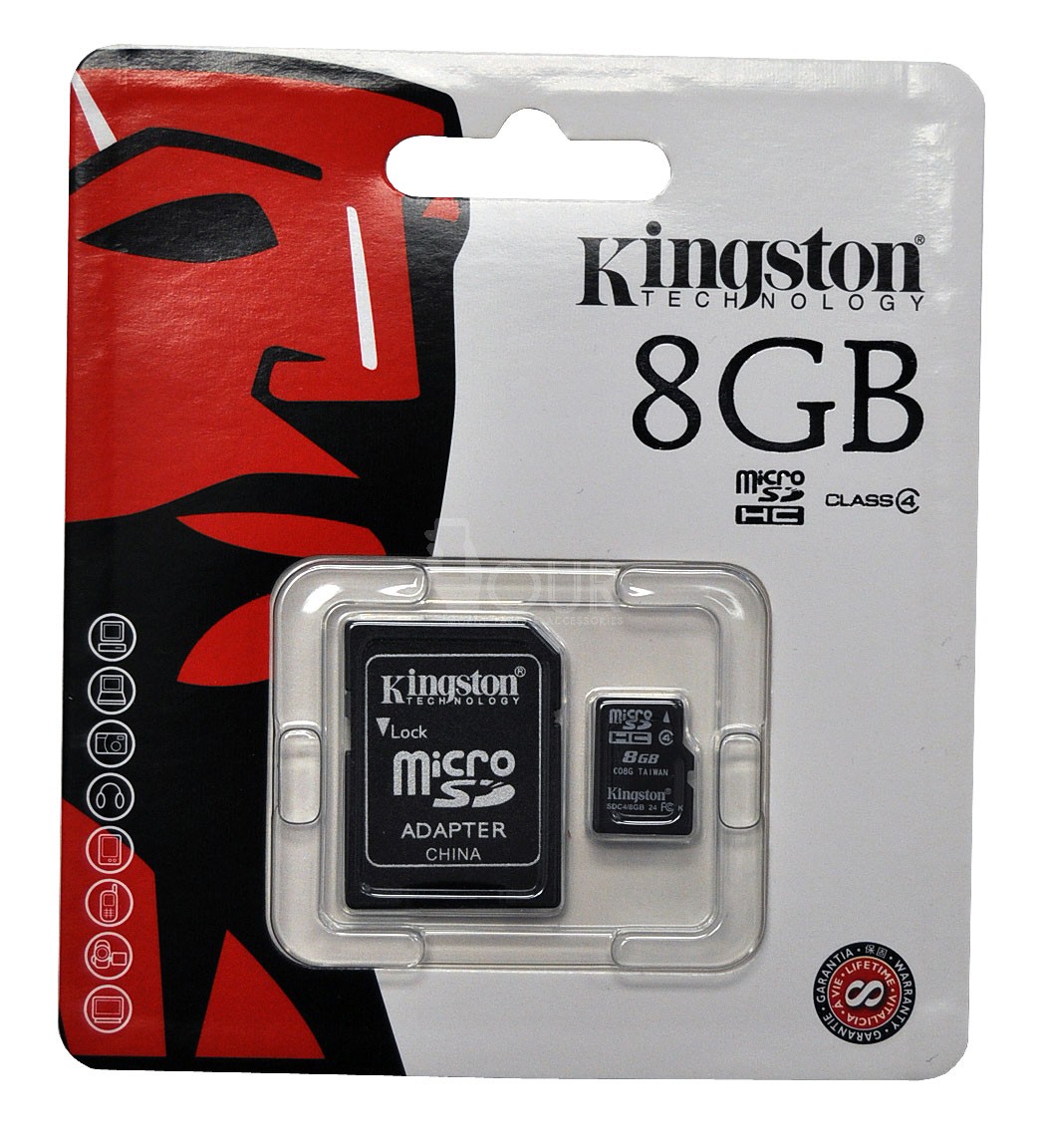 ΜΝΗΜΗ MICRO SD 8GB KINGSTON