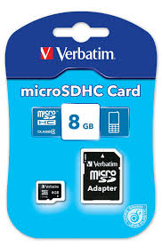 ΜΝΗΜΗ MICRO SD 8GB VERBATIM