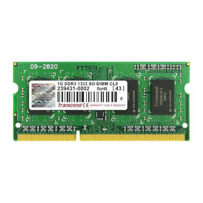 ΜΝΗΜΗ RAM 1GB DDR3 1333MHZ TRANSCEND