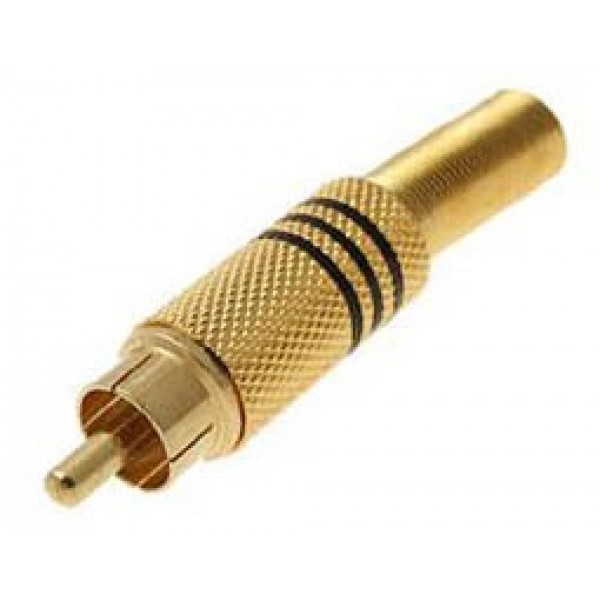 RCA ΑΡΣΕΝΙΚΟ ΜΕΤΑΛΛΙΚΟ ΕΠΙΧΡΥΣΟ ID7mm² ΜΑΥΡΟ