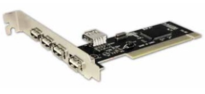 USB CARD  2.0 PCI APPPCI4PV3 4 PORTS +1PORT AQPROX