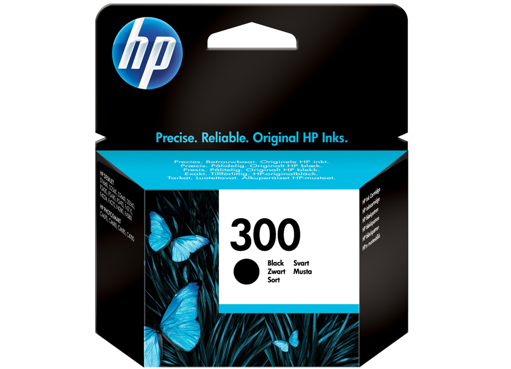 ΜΕΛΑΝΙ HP 300 BLACK INK CRTR