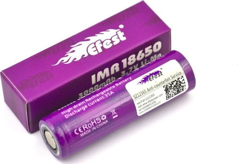 ΜΠΑΤΑΡΙΑ ΕΠΑΝ. 18650 3.7V 2500mAh