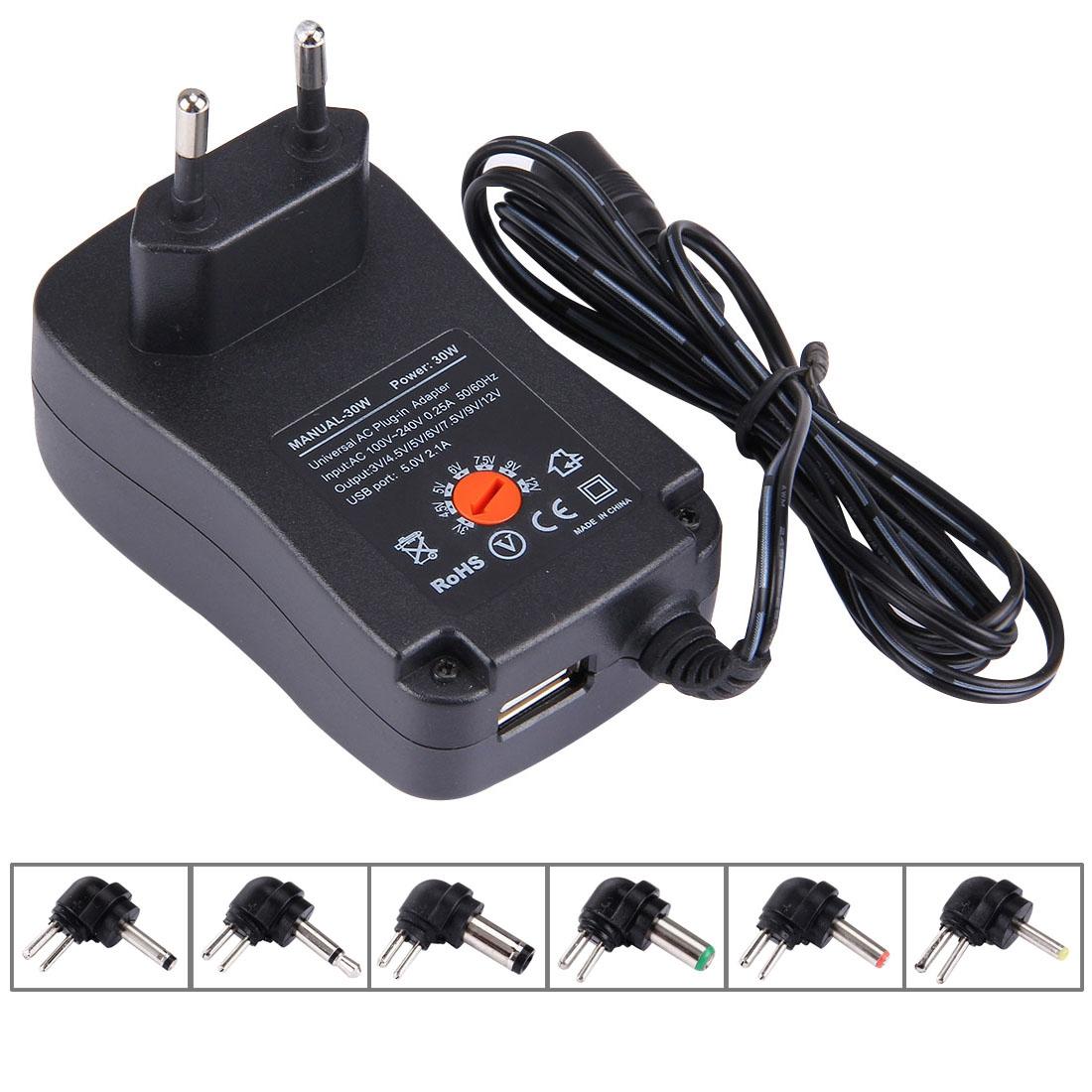 ΦΟΡΤΙΣΤΗΣ UNIVERSAL POWER ADAPTER 6IN1 30W