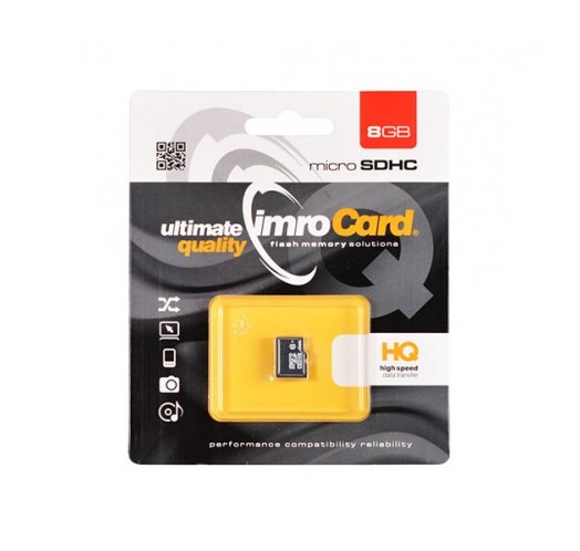 ΜΝΗΜΗ MICRO SD 8GB IMRO