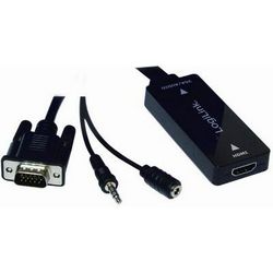 ΚΑΛΩΔΙΟ ADAPTER VGA (M) + AUDIO ΣΕ HDMI (F) 0.2M