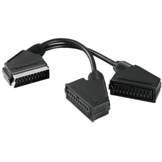 SCART 21PIN ΑΠΟ M ΣΕ F ΚΑΙ 3 RCA