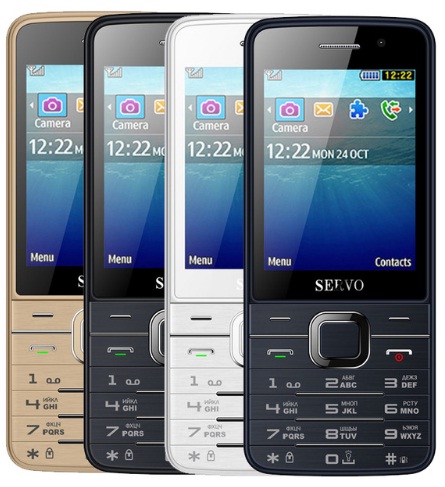 ΚΙΝΗΤΟ SERVO 9500 4SIM-BLUETOOTH 2.8″ BLACK