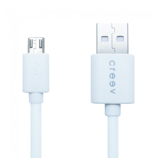 ΚΑΛΩΔΙΟ MICRO USB MU-100 WHITE CRYPTO