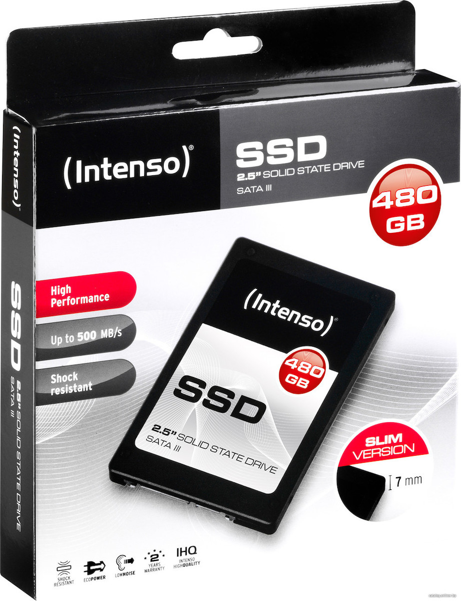 ΔΙΣΚΟΣ SSD INTENSO  480GB 2.5″ SATA III
