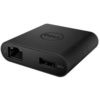 ADAPTER DELL USB-C DA300 HDMI/VGA/ETHERNET/USB3.0