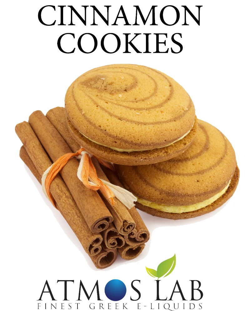 ATMOS LAB ΥΓΡΟ CINNAMON COOKIES BALANCED 12mg