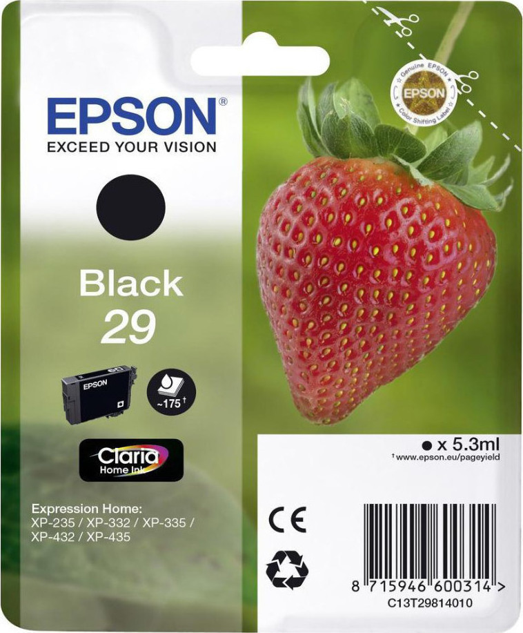 ΜΕΛΑΝΙ EPSON INKJET 29  BLACK