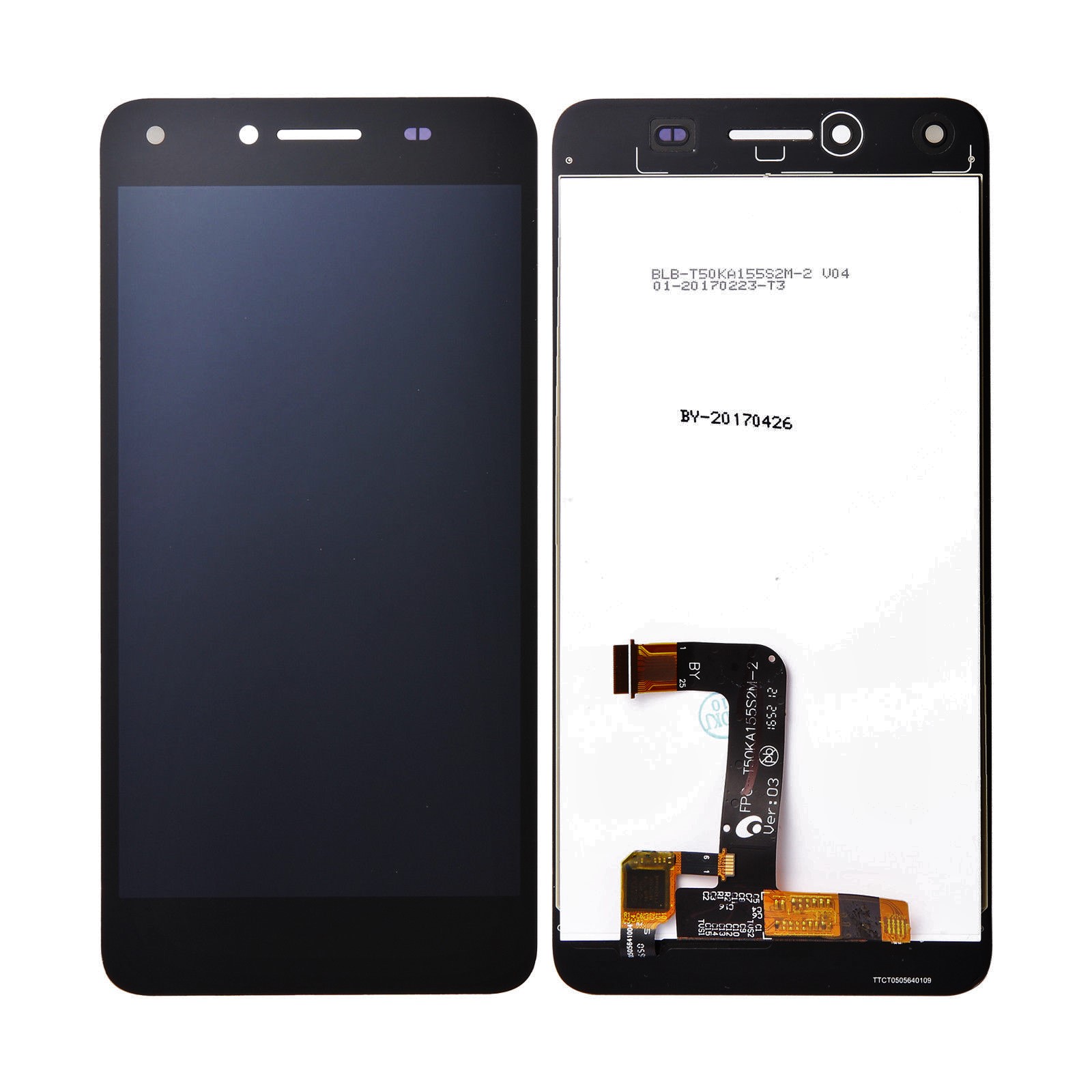 ΟΘΟΝΗ LCD ΜΕ ΜΗΧΑΝΙΣΜΟ ΑΦΗΣ ΓΙΑ HUAWEI Y5 II BLACK