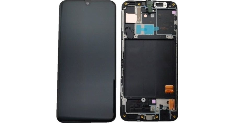 LCD ORIGINAL SAMSUNG A40 (A405) BLACK GH82-19672A