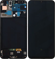 LCD ORIGINAL SAMSUNG A50 A505 BLACK GH82-19713A