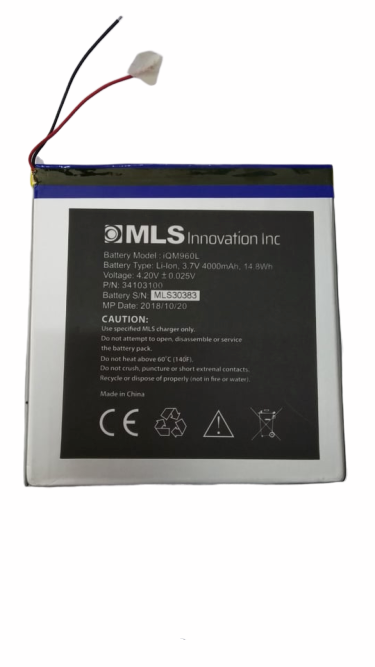 ΜΠΑΤΑΡΙΑ TABLET MLS IQM960L OR