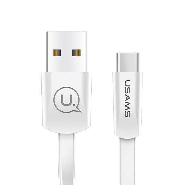 ΚΑΛΩΔΙΟ USB TYPE-C USAMS 1.2M WHITE  US-SJ200 U2