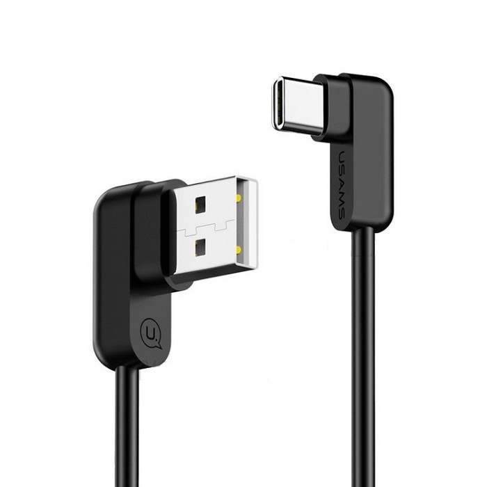 ΚΑΛΩΔΙΟ ΦΟΡΤΙΣΗΣ  USB TYPE-C USAMS 1.2M BLACK