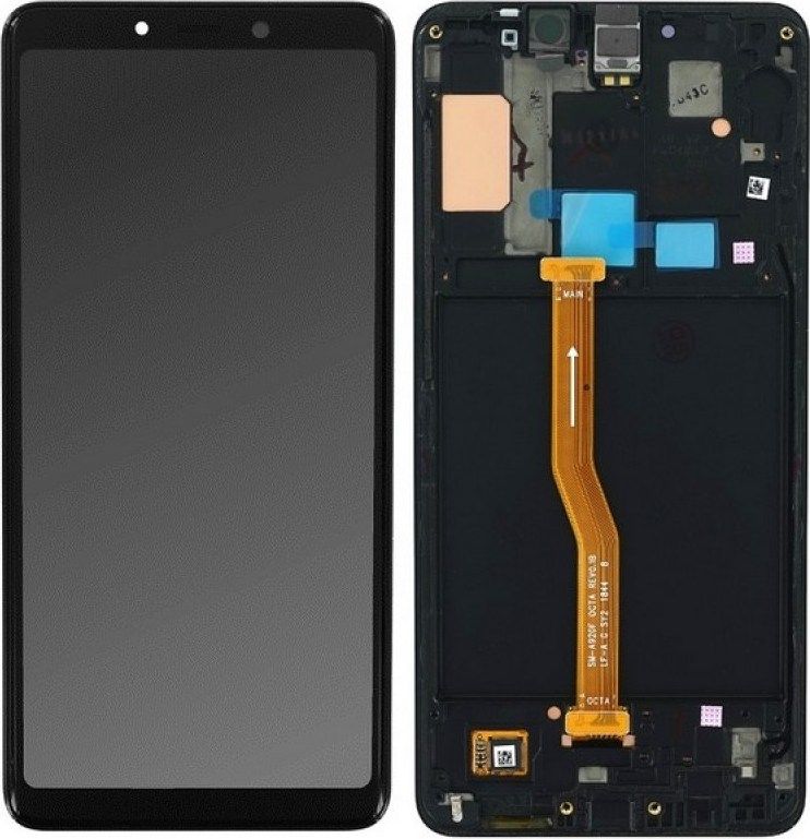 LCD ORIGINAL SAMSUNG A9 2018/A920 BLACK GH82-18322A