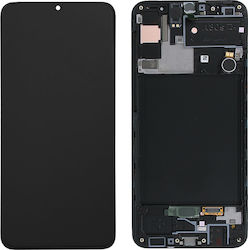 LCD ORIGINAL SAMSUNG A30S, A307 BLACK GH82-21190A